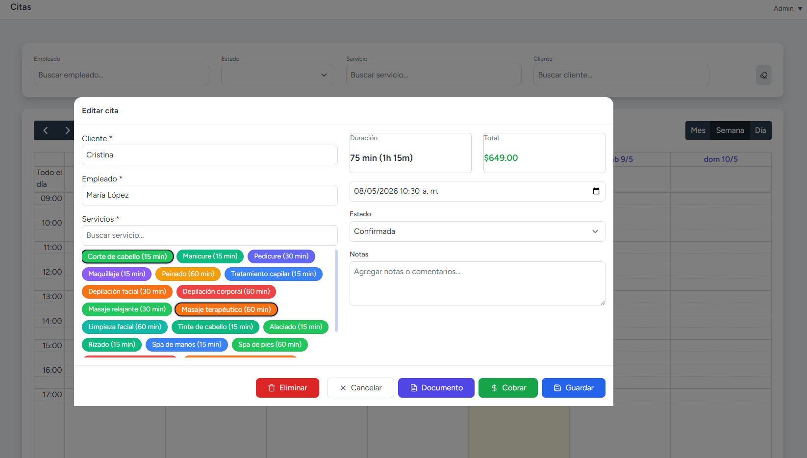 Deyra dashboard preview